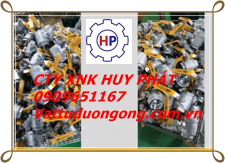 Van bi ren inox tay gạt DN32 ( phi42)